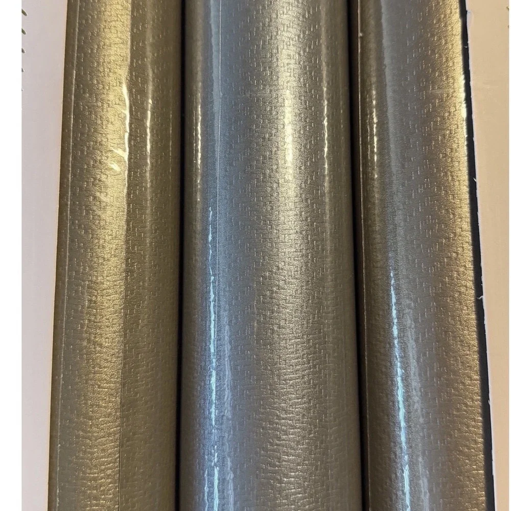 Atelier Luxury Gift Wrap 3Pk Metallic Gold Silver Bronze Textured 75 SqFt 109-03